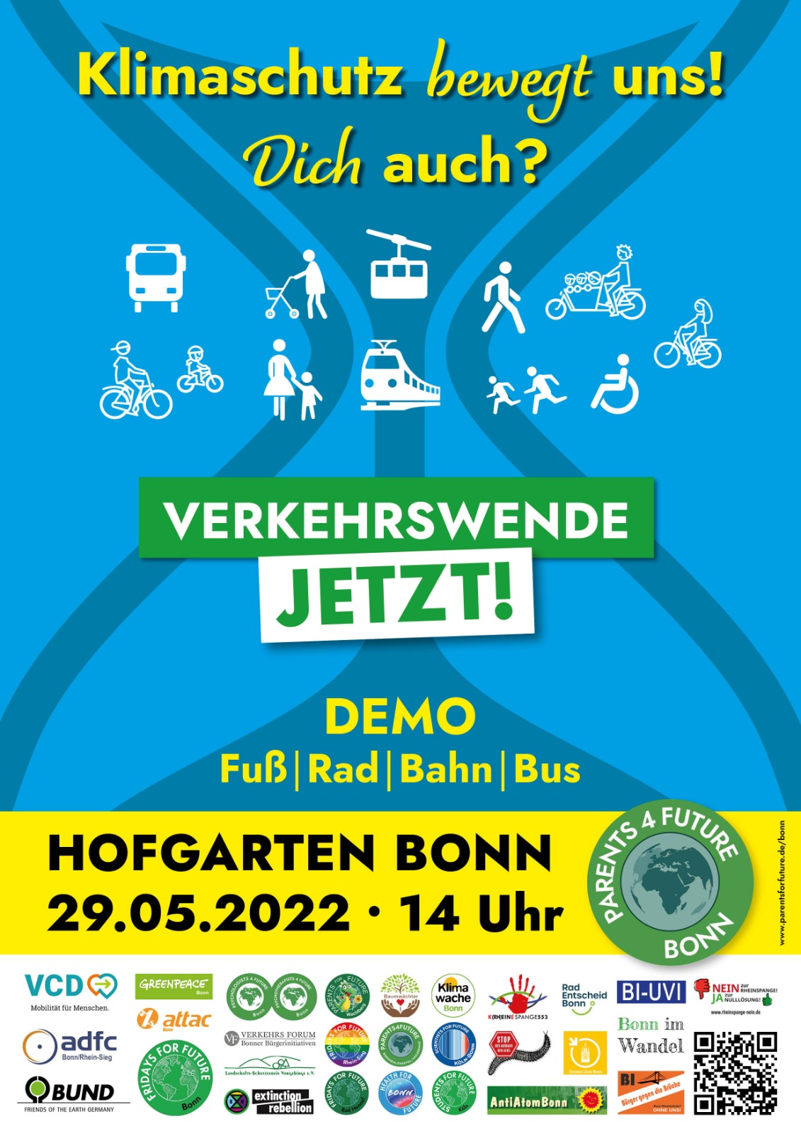 Verkehrswende-Demo Plakat