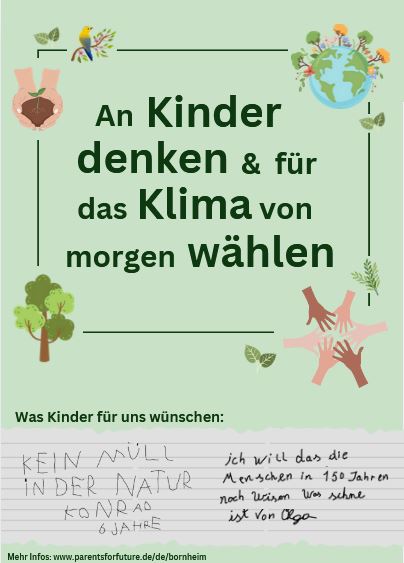 Klima bei der Wahl