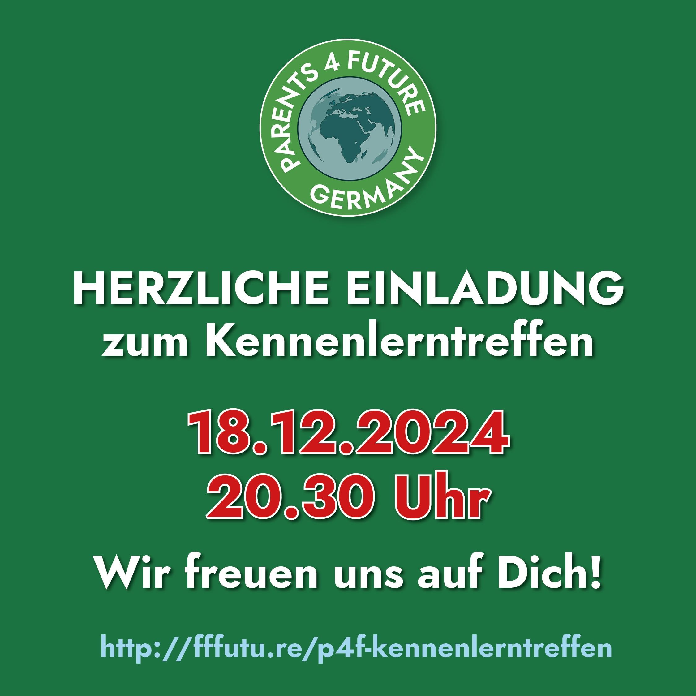 Kennenlerntreffen 18.12.2024