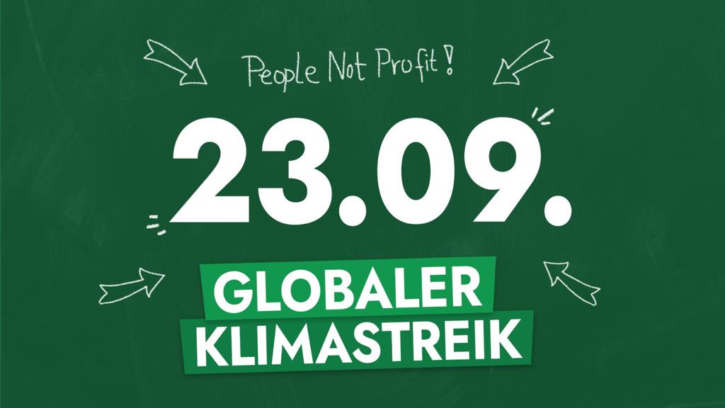 Globaler Klimastreik am 23.09.22