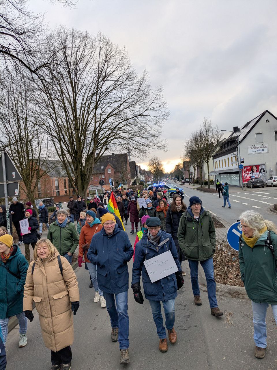 Klimastreik am 14.02.2025 in Coesfeld