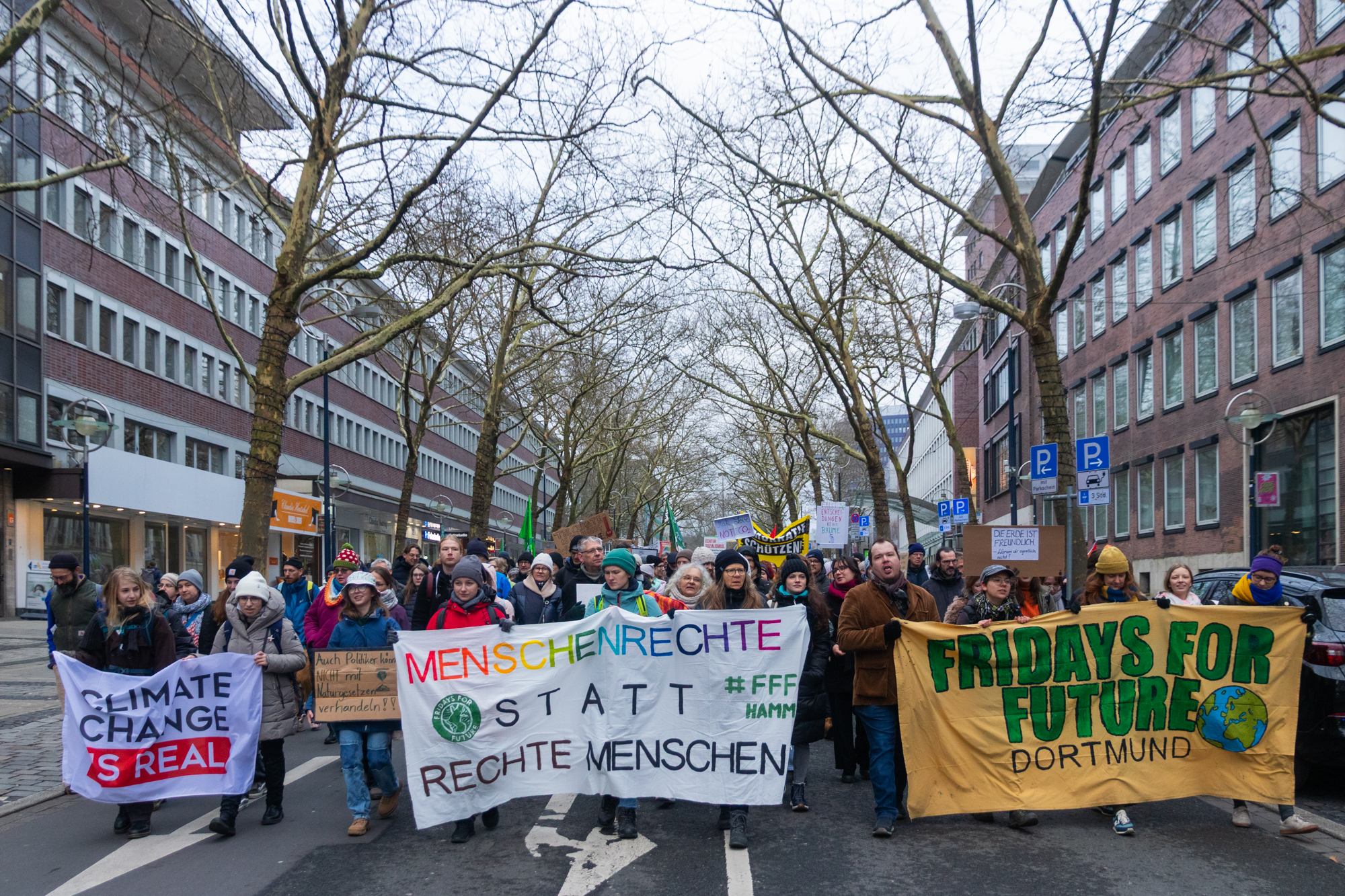 Klimastreik am 14.02.2025 in Dortmund