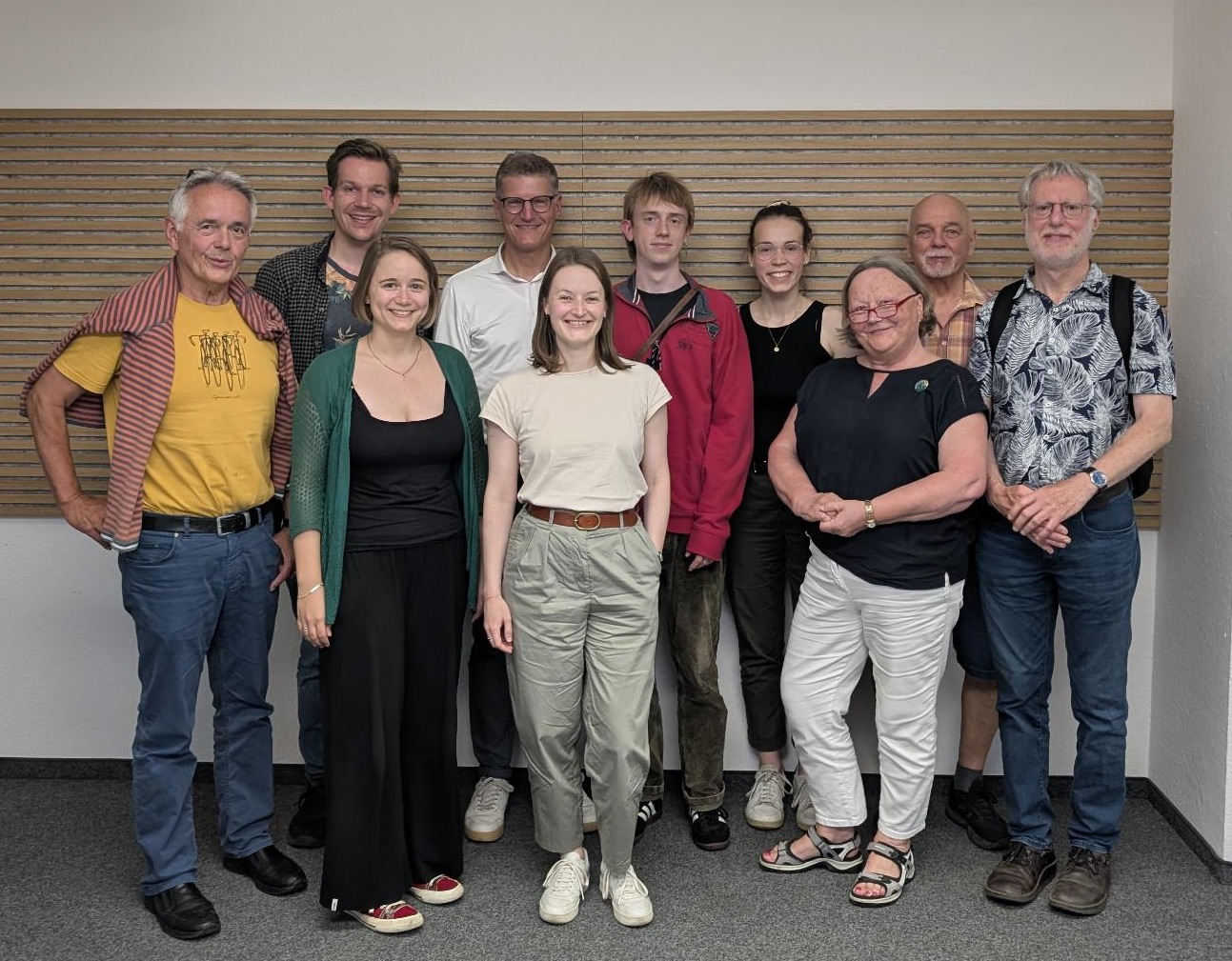 For Future Gruppen erläutern die klimapolitischen Forderungen zur Kommunalwahl.