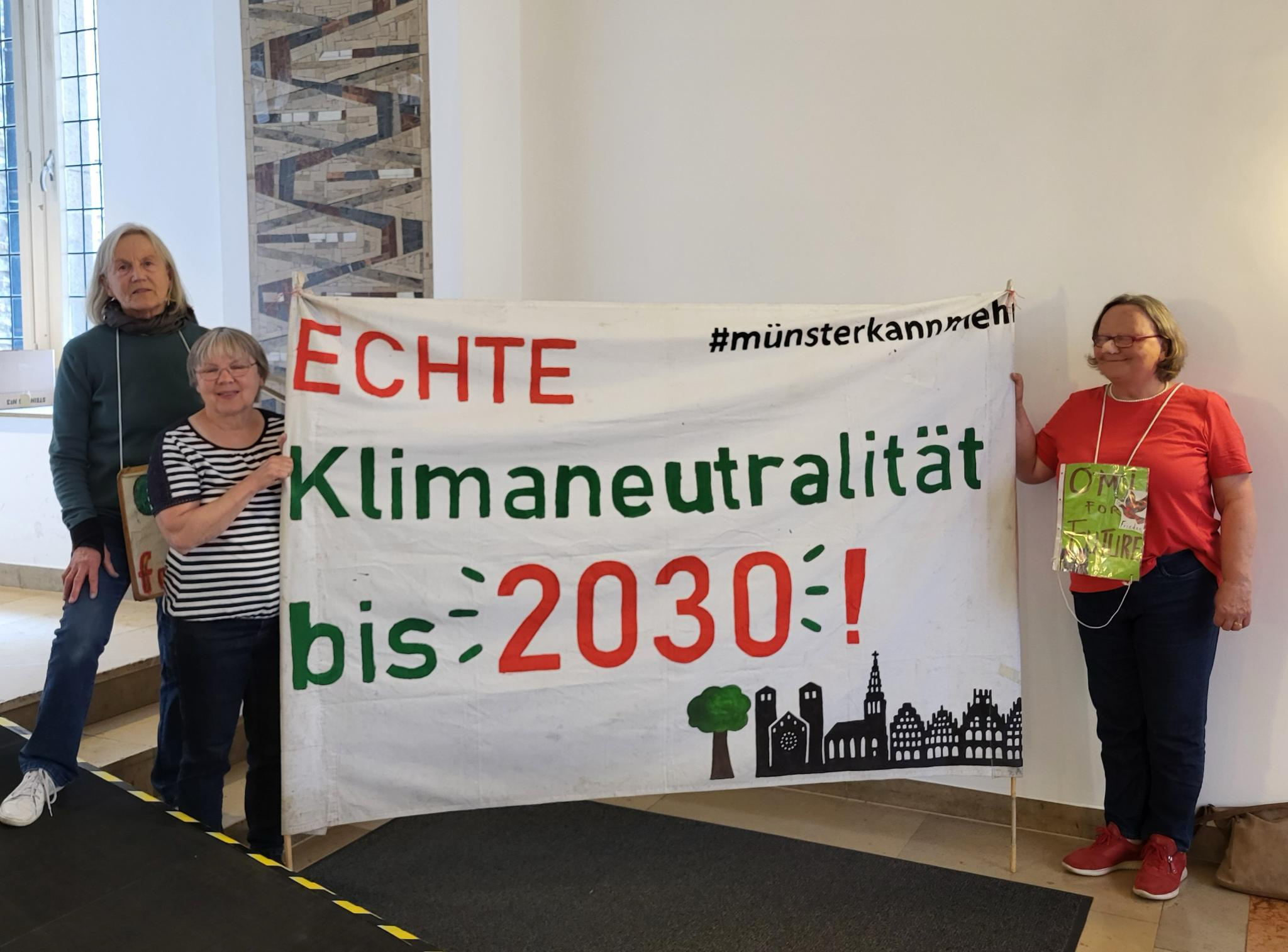 Mahnwache Ratssitzung