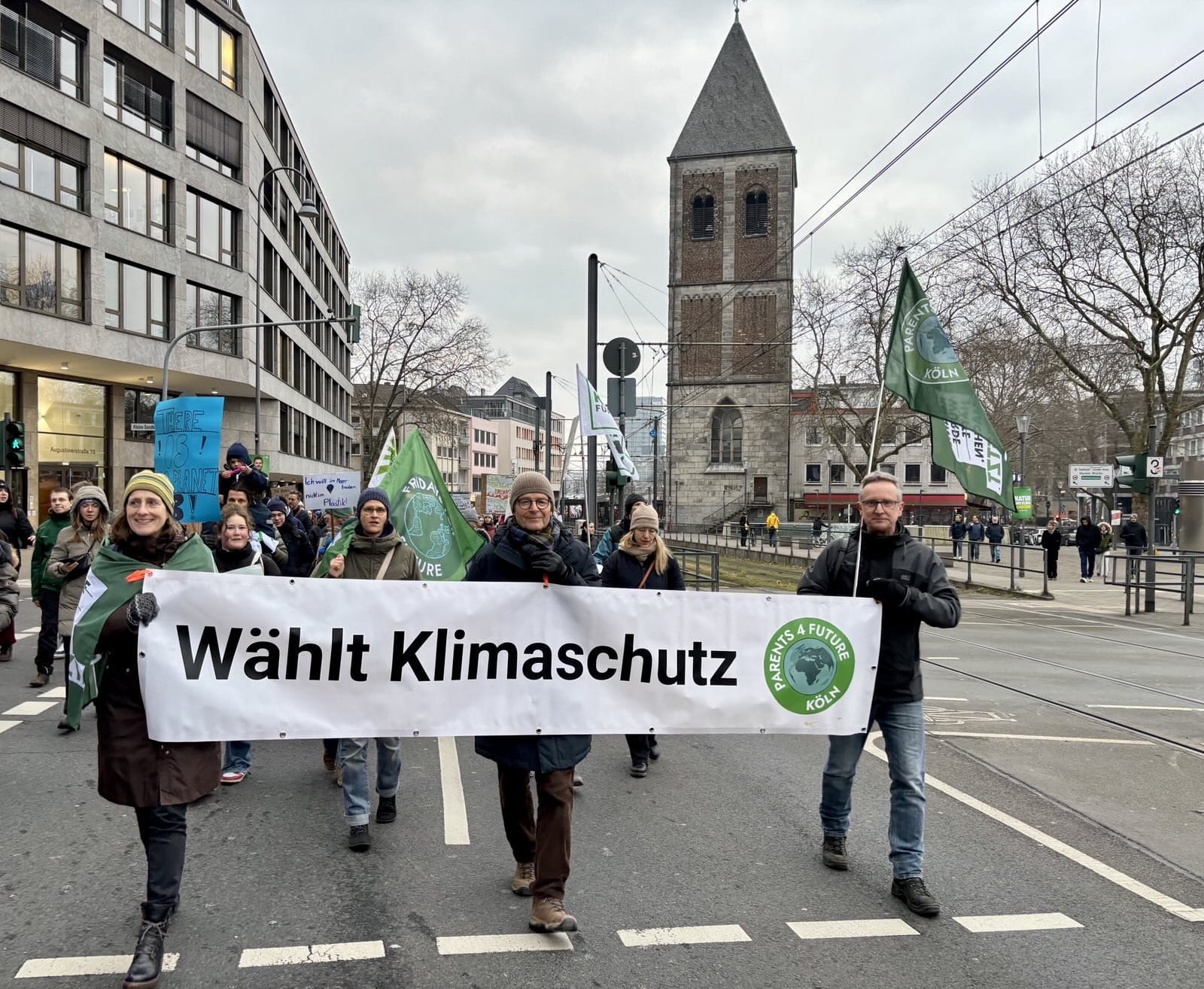 Klimastreik am 14.02.2025 in Köln