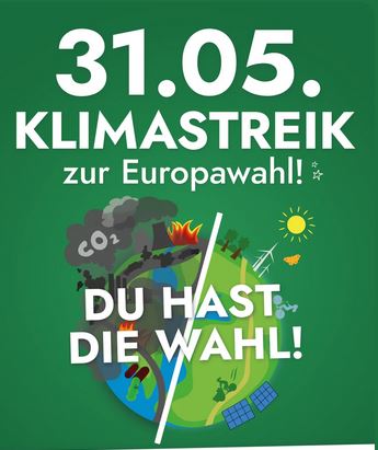 Klimastreik-Plakat FFF