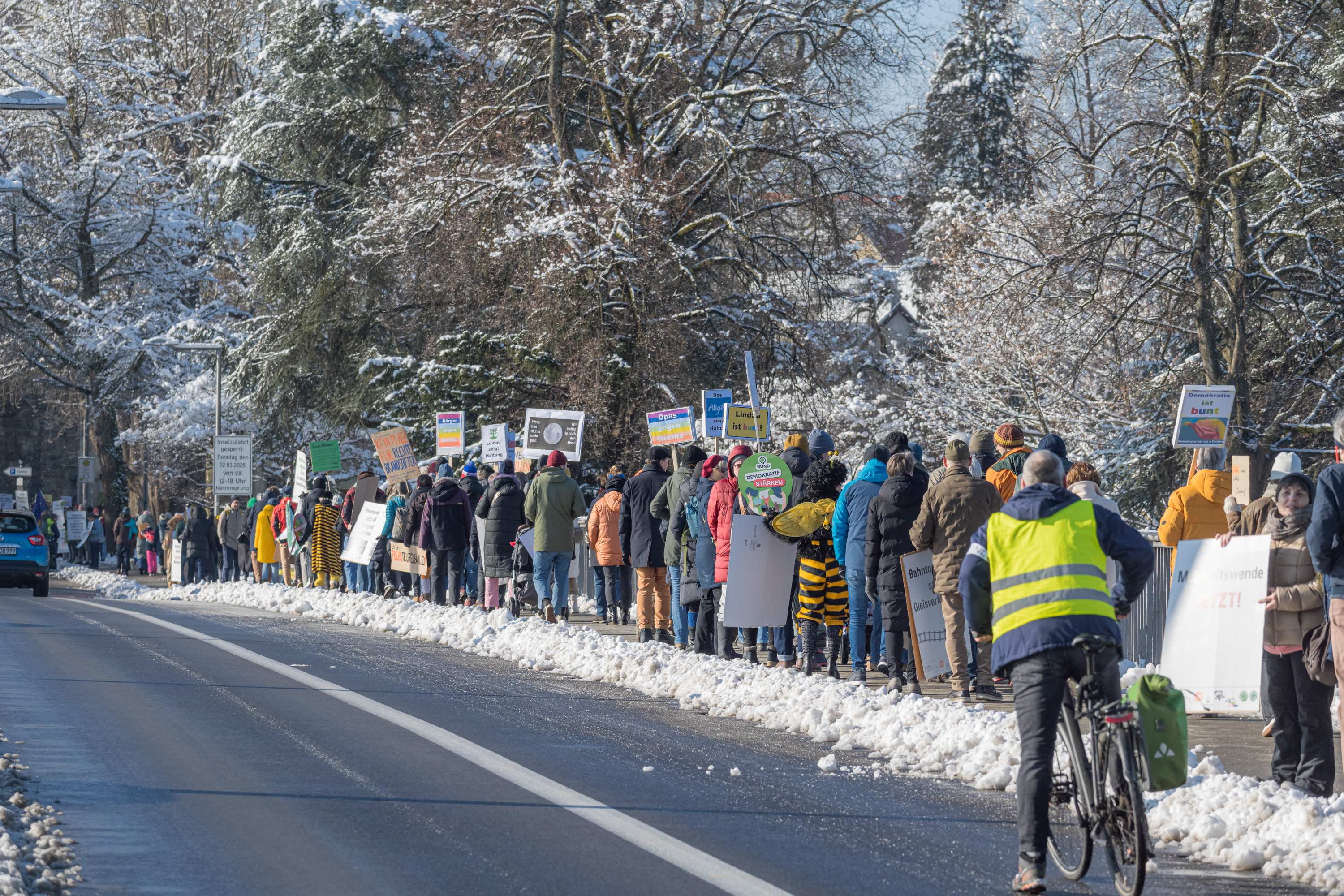 Klimastreik am 14.02.2025 in Lindau