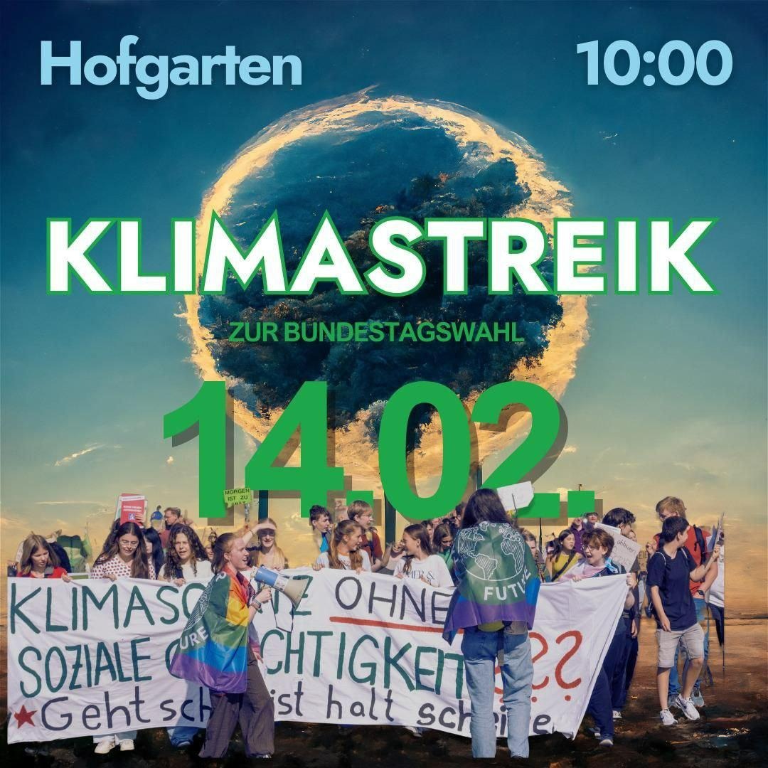 Plakat Klimastreik