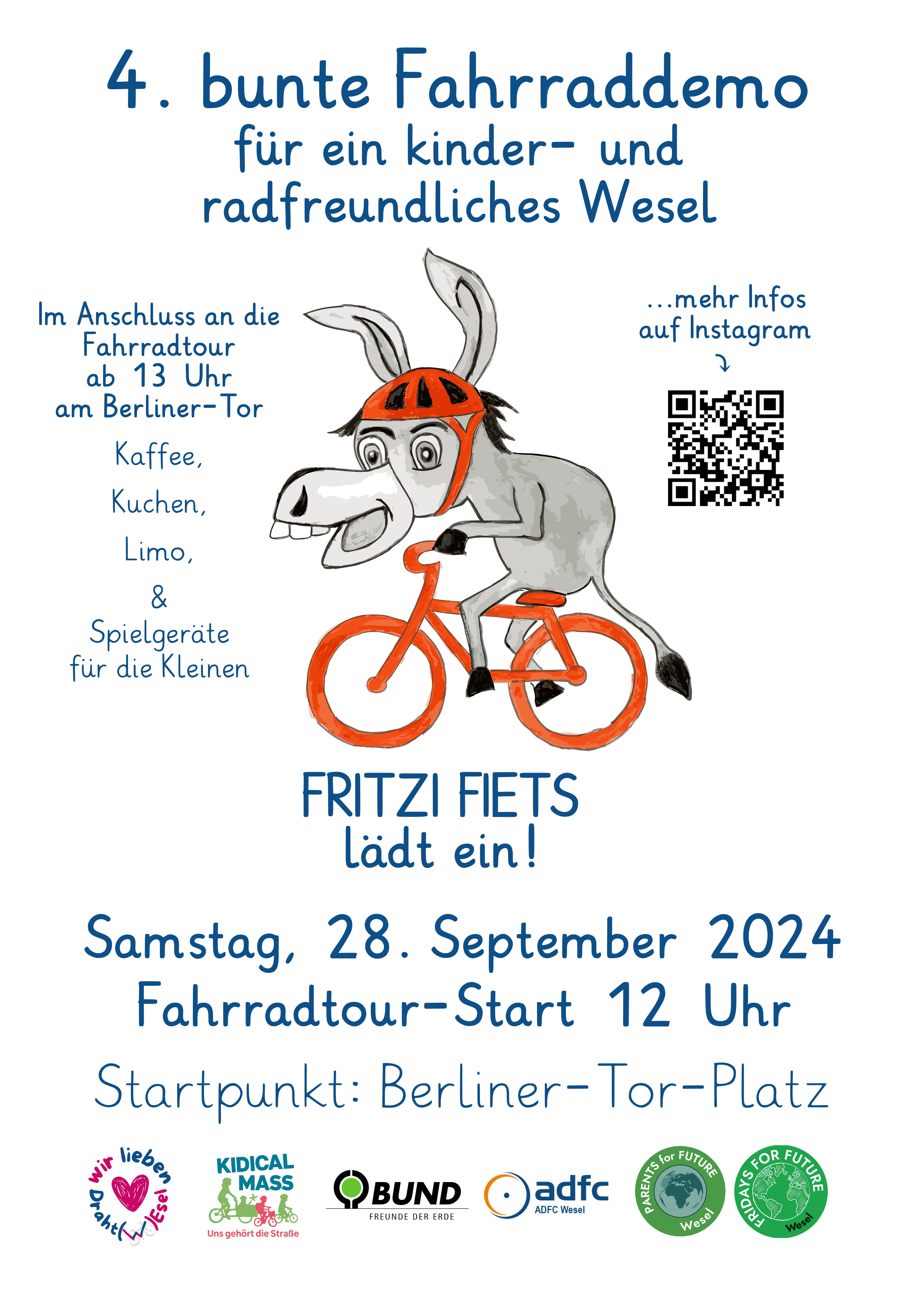 Plakat Kidical Mass September 2024