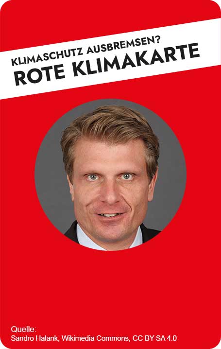 Rote Klimakarte Portrait Thomas Bareiß