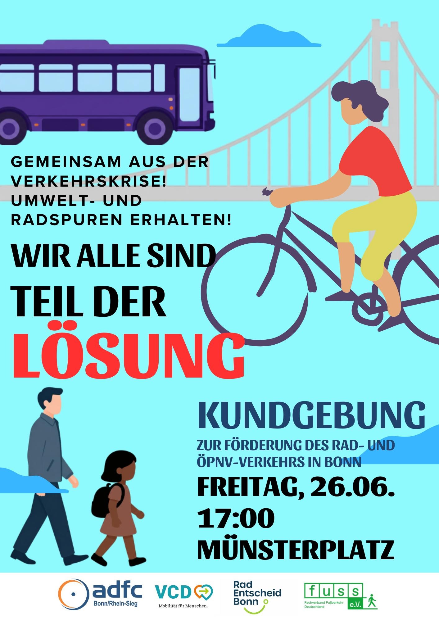 Radwege Kundgebung 26.06.2026