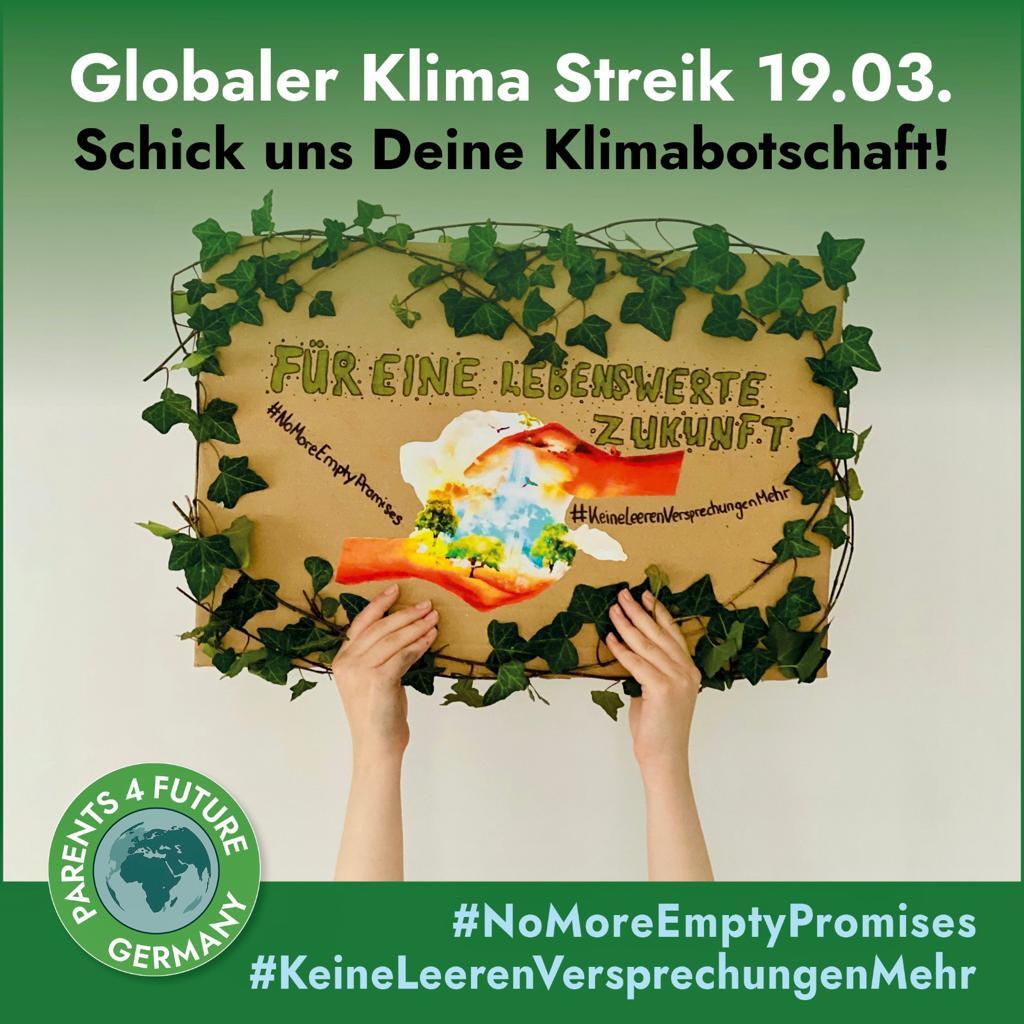 Globaler Klimastreik Fr, 19.3.2021
