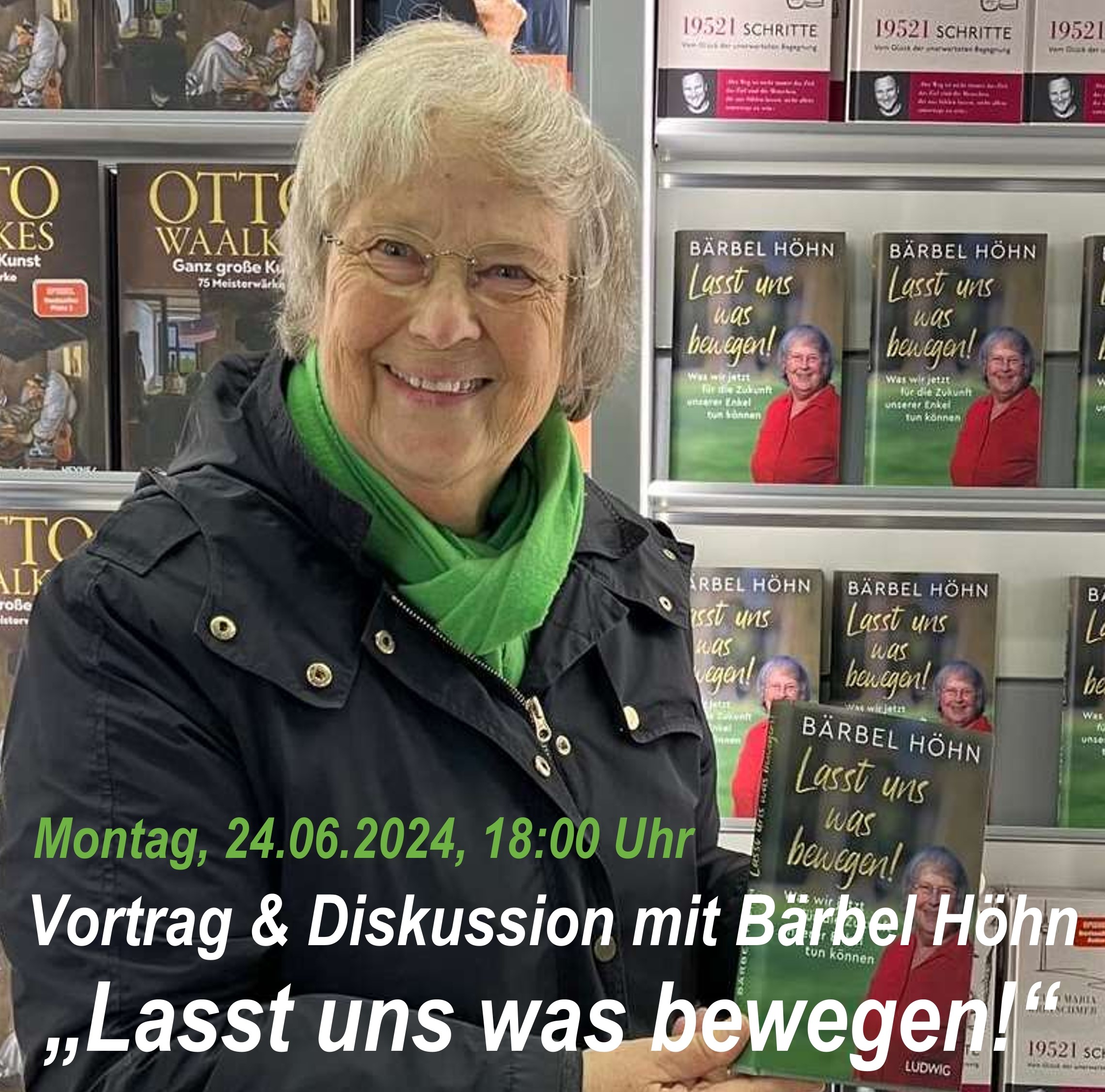Bärbel Höhn Präsentiert Ihr Buch "Lasst und was bewegen!"