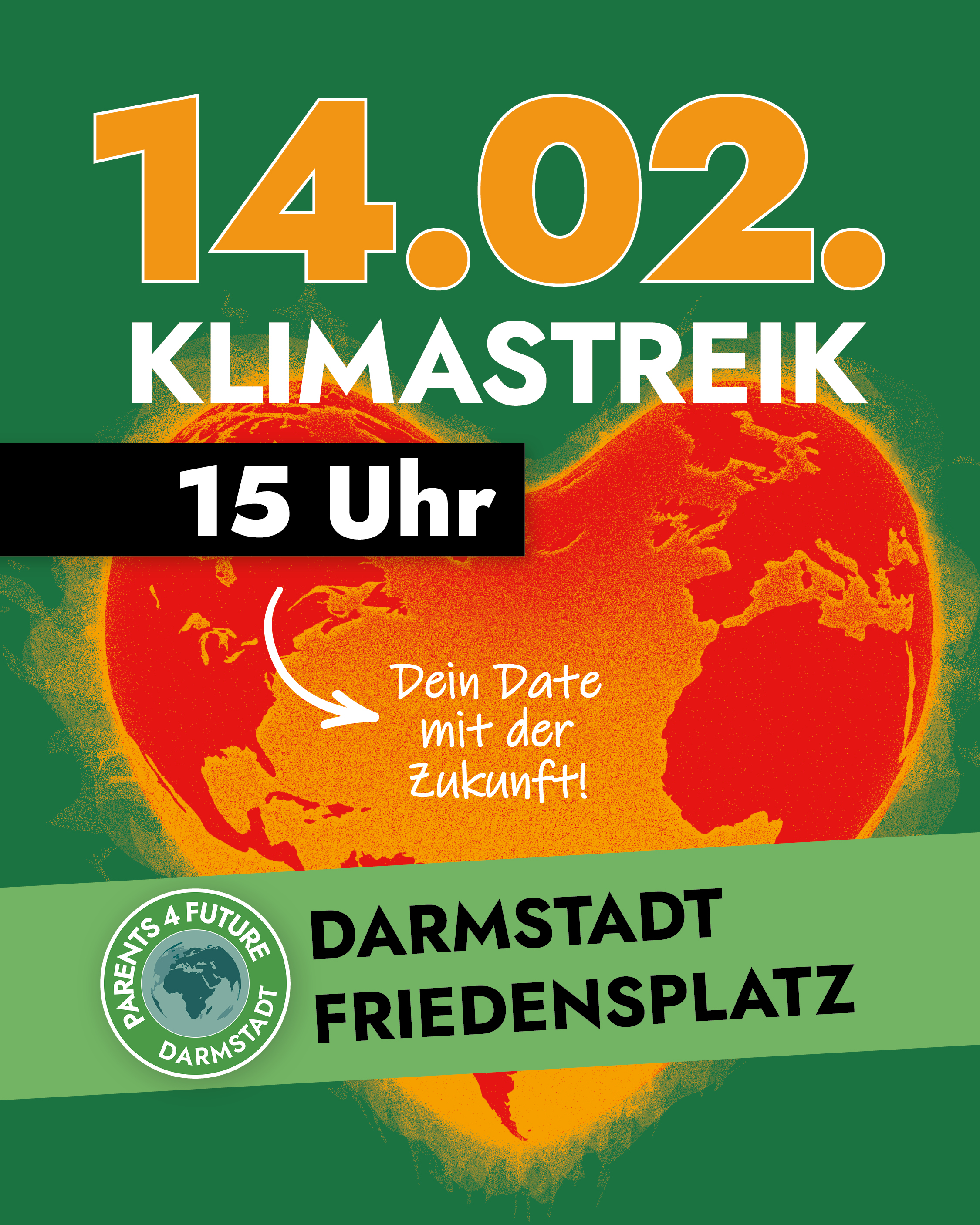 Klimastreik am 14.02 15:00 Uhr Friedensplatz