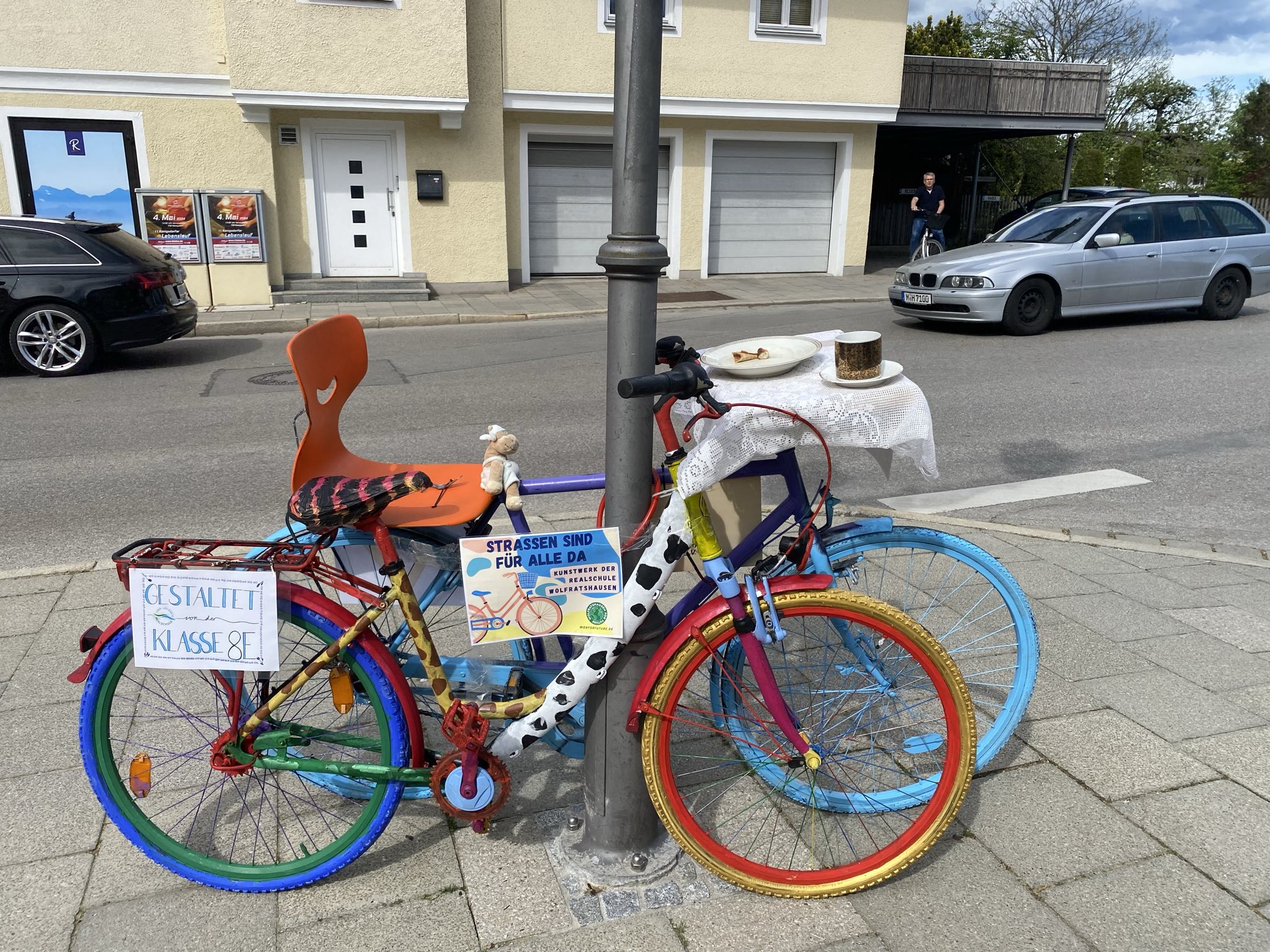 Fahrrad-KUNST-Projekt Wolfratshausen
