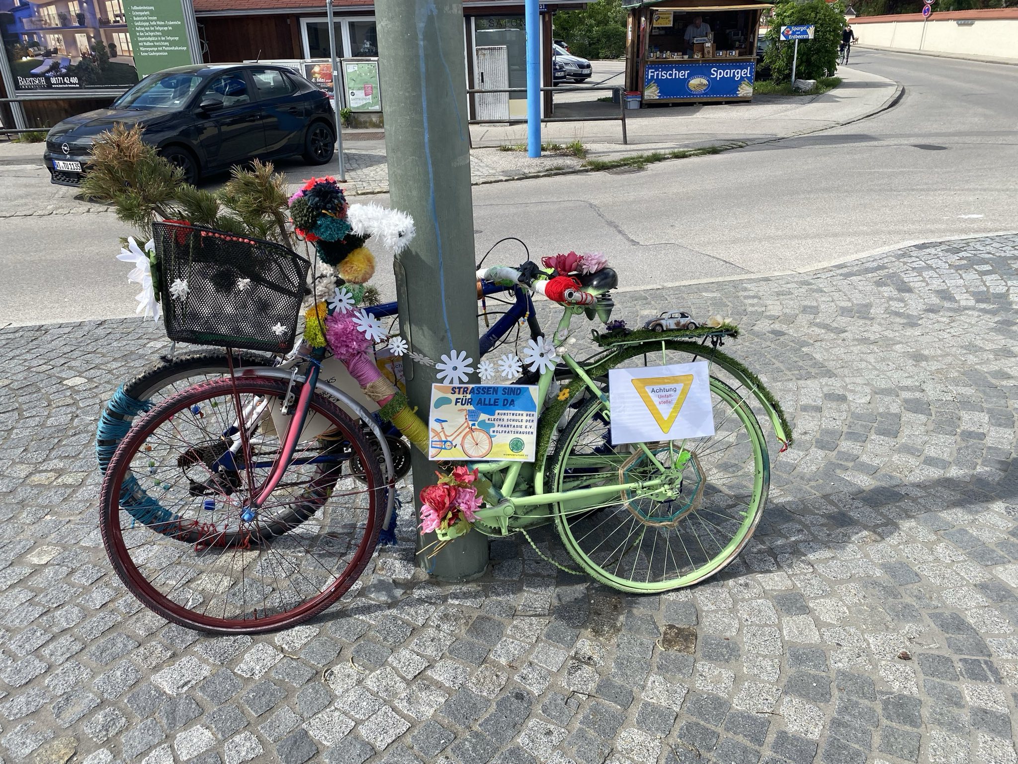Fahrrad-KUNST-Projekt Wolfratshausen