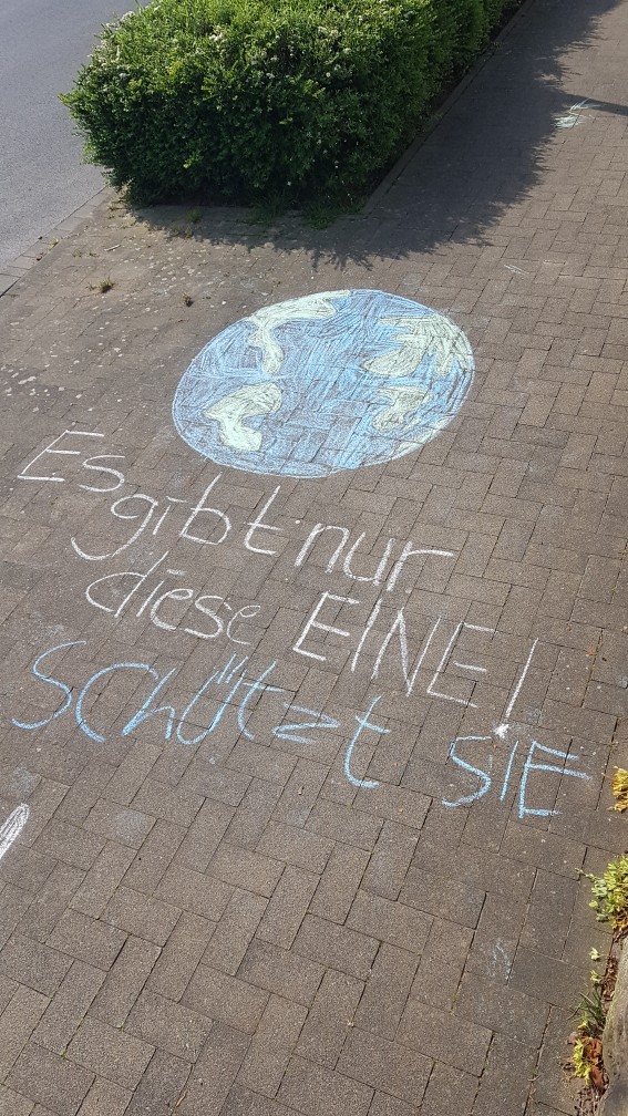 Es gibt nur diese eine (Erde)! Schützt sie