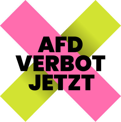 AFD Verbot Jetzt Logo