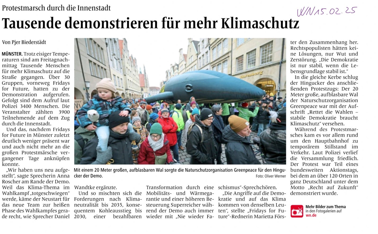 Klimastreik 14.2.25