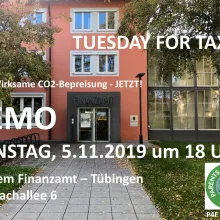 Tuesdays for tax: Wirksame CO2-Bepreisung: jetzt!